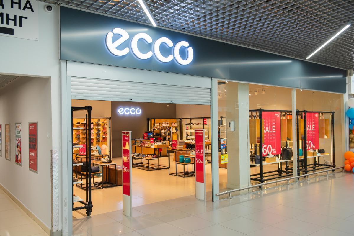 Вход в магазин ECCO Outlet
